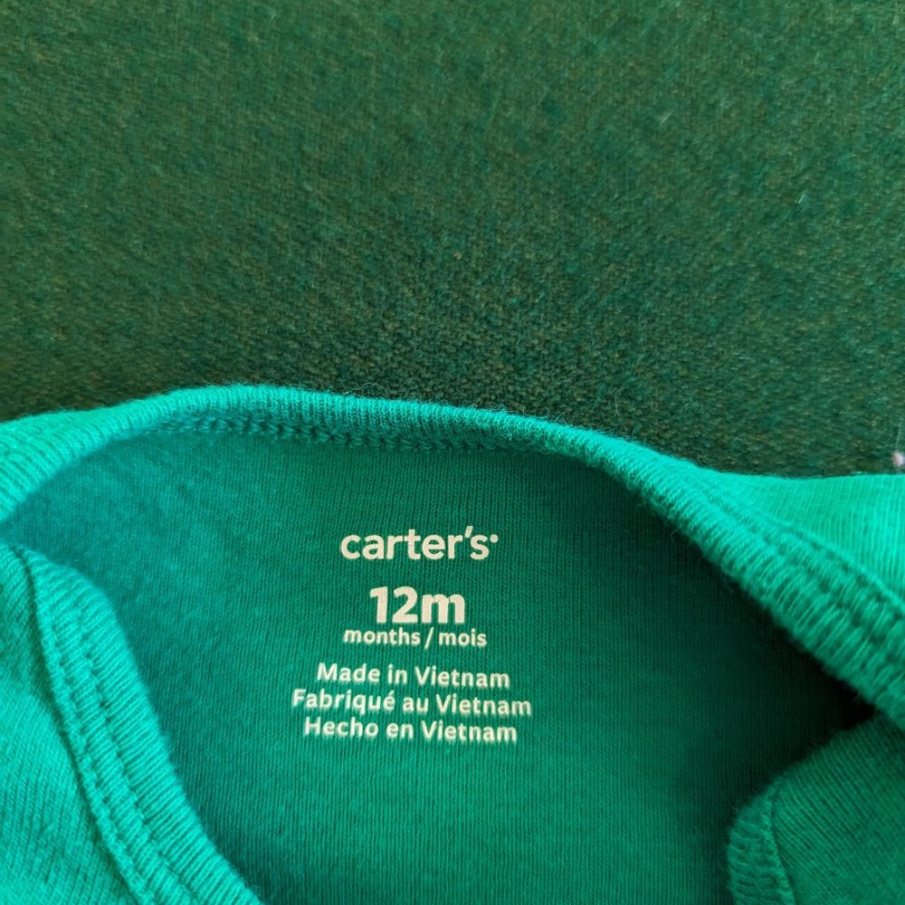 Bundle Boy's St. Patrick's Day Onesies/Bodysuits 12 Months 💙 - Picture 5 of 7